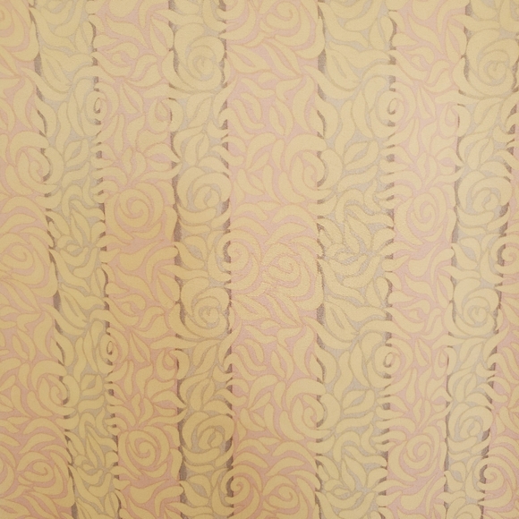 Vintage Talbots Silk Top with Cream and Pink Swirls Size 18 - Picture 9 of 9